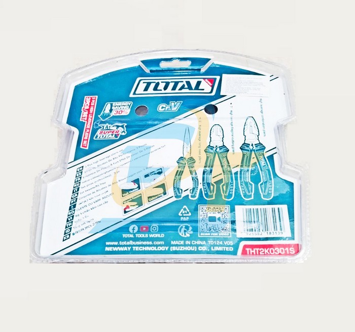 Bộ 3 k&igrave;m răng - cắt - nhọn Total THT2K0301S THT2K0301S Total | Gi&aacute; rẻ nhất - C&ocirc;ng Ty TNHH Thương Mại Dịch Vụ Đạt T&acirc;m