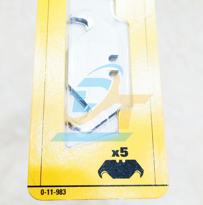 Bộ 5 lưỡi dao rọc c&aacute;p cong Stanley 0-11-983  Stanley | Gi&aacute; rẻ nhất - C&ocirc;ng Ty TNHH Thương Mại Dịch Vụ Đạt T&acirc;m