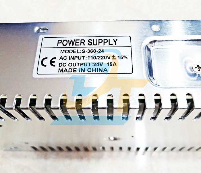 Bộ nguồn 24V 15A S-360-24  VietNam | Gi&aacute; rẻ nhất - C&ocirc;ng Ty TNHH Thương Mại Dịch Vụ Đạt T&acirc;m