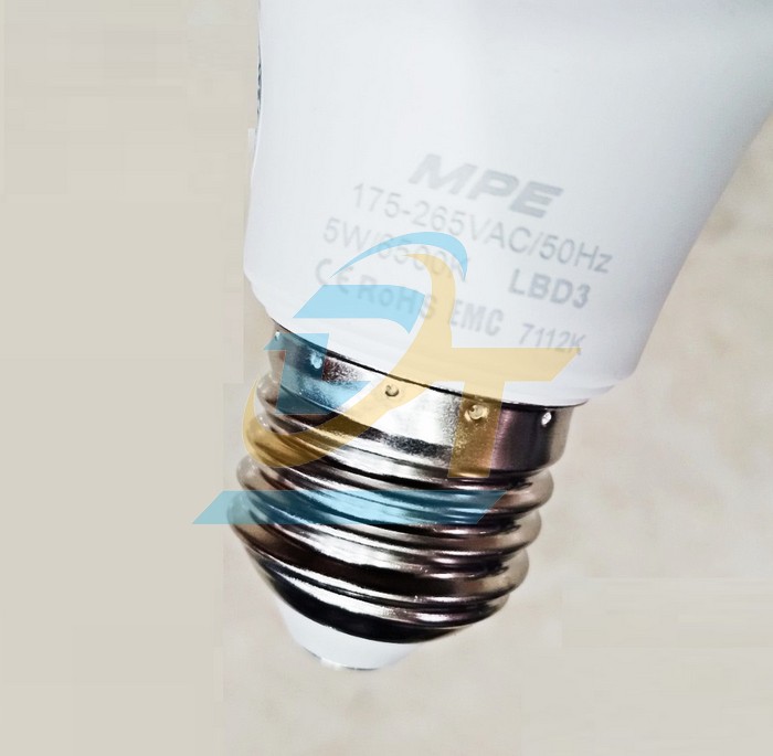 B&oacute;ng đ&egrave;n LED Bulb chống ẩm 5W 6500K 175-265V MPE LBD3-5T  MPE | Gi&aacute; rẻ nhất - C&ocirc;ng Ty TNHH Thương Mại Dịch Vụ Đạt T&acirc;m
