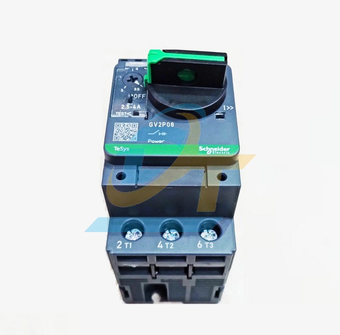 Cầu dao bảo vệ động cơ 2.5-4A Schneider GV2P08  SCHNEIDER | Gi&aacute; rẻ nhất - C&ocirc;ng Ty TNHH Thương Mại Dịch Vụ Đạt T&acirc;m