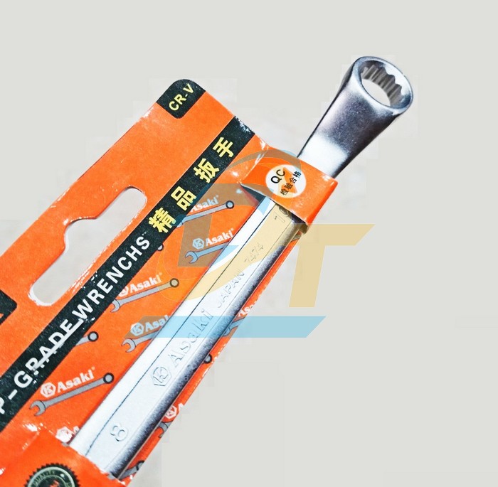 Cờ l&ecirc; 2 đầu v&ograve;ng xi mờ 8x10mm Asaki AK-7474  Asaki | Gi&aacute; rẻ nhất - C&ocirc;ng Ty TNHH Thương Mại Dịch Vụ Đạt T&acirc;m