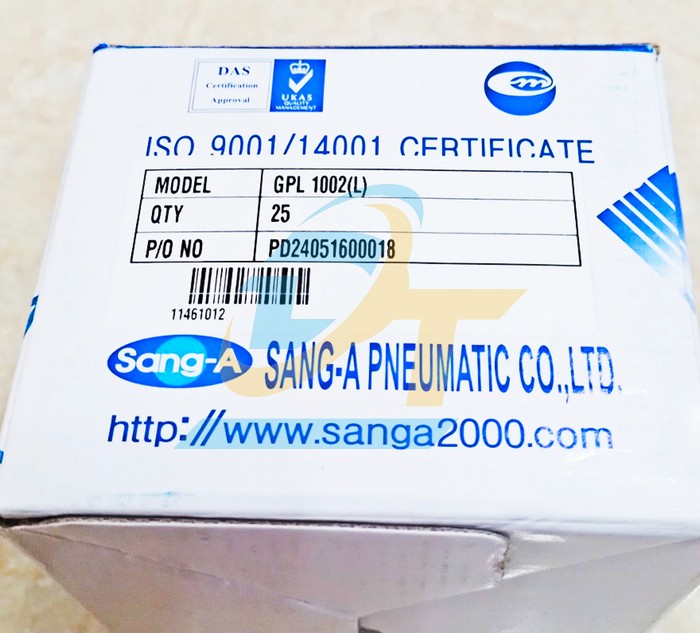 Co nối hơi chữ L phi 10mm - Ren ngo&agrave;i 13mm Sang-A GPL1002  SANG-A | Gi&aacute; rẻ nhất - C&ocirc;ng Ty TNHH Thương Mại Dịch Vụ Đạt T&acirc;m