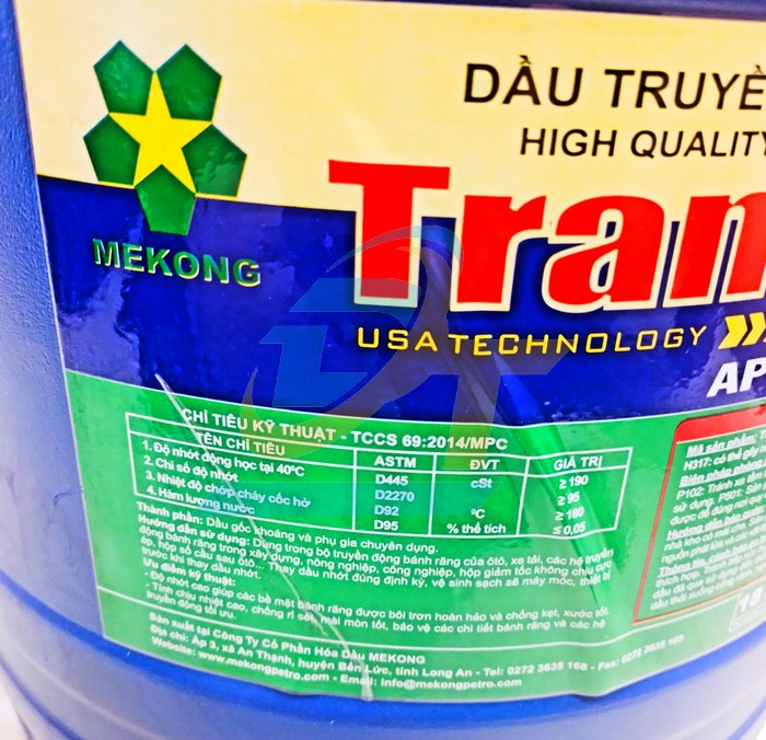 Dầu cầu truyền động cao cấp Mekong Transmix API GL-1-SAE 90 (Th&ugrave;ng 18L)  MEKONG | Gi&aacute; rẻ nhất - C&ocirc;ng Ty TNHH Thương Mại Dịch Vụ Đạt T&acirc;m