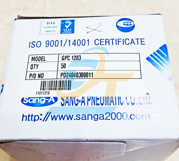 Đầu nối hơi thẳng ren ngo&agrave;i 17 ống 12 Sang-A GPC1203  SANG-A | Gi&aacute; rẻ nhất - C&ocirc;ng Ty TNHH Thương Mại Dịch Vụ Đạt T&acirc;m