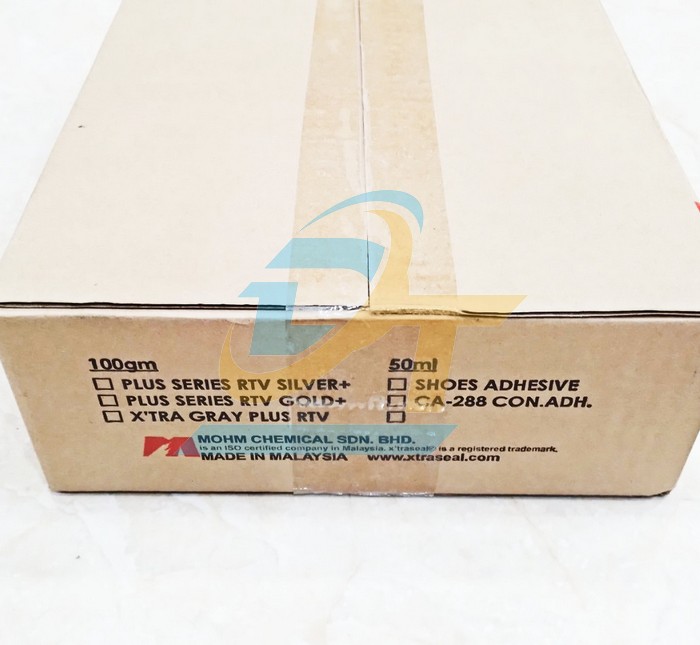 Keo thế ron chịu nhiệt m&agrave;u x&aacute;m X'traseal 750&deg;F Grey RTV 85g  X'TRASEAL | Gi&aacute; rẻ nhất - C&ocirc;ng Ty TNHH Thương Mại Dịch Vụ Đạt T&acirc;m