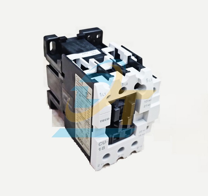 Khởi động từ 3P 18A 220V Teco CU-18  Teco | Gi&aacute; rẻ nhất - C&ocirc;ng Ty TNHH Thương Mại Dịch Vụ Đạt T&acirc;m