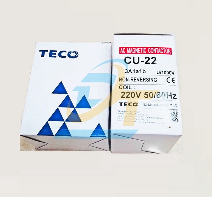 Khởi động từ 3P 22A 220V Teco CU-22  Teco | Gi&aacute; rẻ nhất - C&ocirc;ng Ty TNHH Thương Mại Dịch Vụ Đạt T&acirc;m