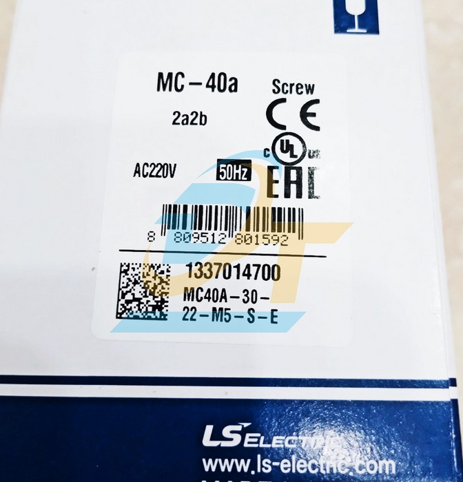 Khởi động từ 3P 40A 220V LS MC-40A (2a2b)  LS | Gi&aacute; rẻ nhất - C&ocirc;ng Ty TNHH Thương Mại Dịch Vụ Đạt T&acirc;m