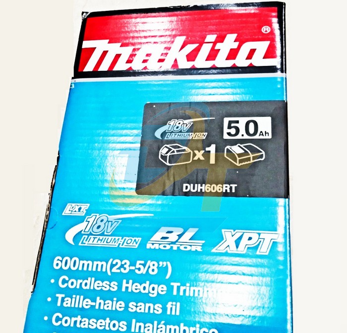 M&aacute;y tỉa h&agrave;nh r&agrave;o d&ugrave;ng pin 180V Makita DUH606RT (K&egrave;m 1 Pin 5.0Ah + 1 Sạc)  Makita | Gi&aacute; rẻ nhất - C&ocirc;ng Ty TNHH Thương Mại Dịch Vụ Đạt T&acirc;m