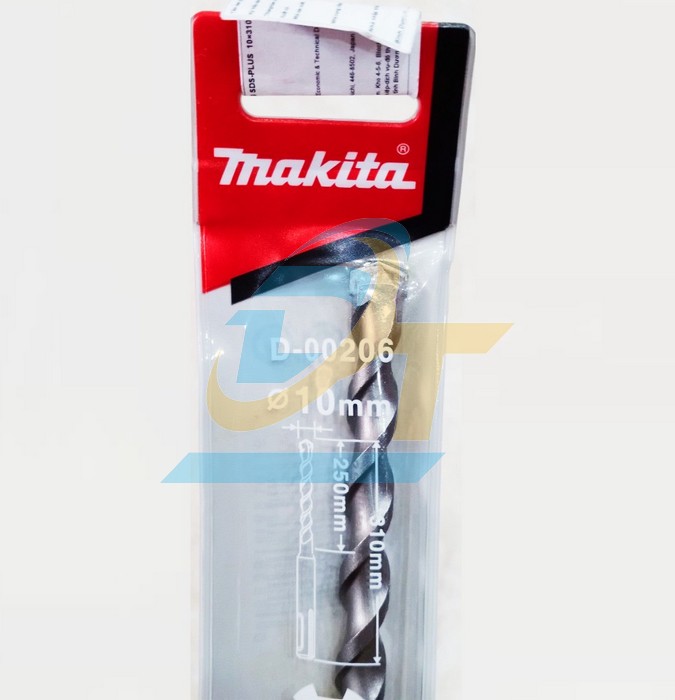 Mũi khoan b&ecirc; t&ocirc;ng chu&ocirc;i g&agrave;i 10x310mm Makita D-00206  Makita | Gi&aacute; rẻ nhất - C&ocirc;ng Ty TNHH Thương Mại Dịch Vụ Đạt T&acirc;m