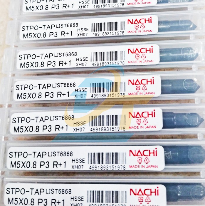 Mũi taro thẳng List 6868 Nachi STSP M5x0.8 P3  Nachi | Gi&aacute; rẻ nhất - C&ocirc;ng Ty TNHH Thương Mại Dịch Vụ Đạt T&acirc;m