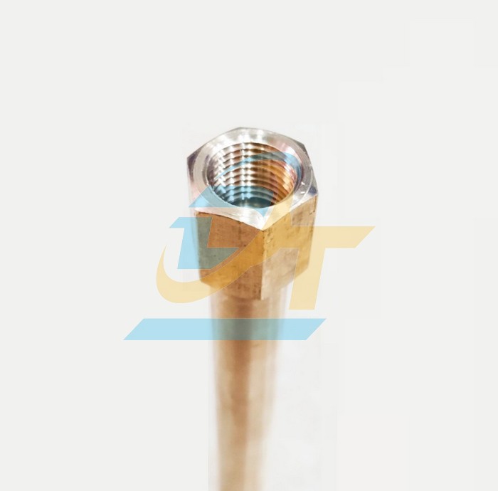 Nối ren trong ren ngo&agrave;i đồng thau (Lơ nối đồng) 1/4"x200mm  VietNam | Gi&aacute; rẻ nhất - C&ocirc;ng Ty TNHH Thương Mại Dịch Vụ Đạt T&acirc;m