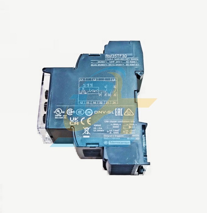 Relay bảo vệ động cơ 3P 5A 250V Schneider RM35TF30  SCHNEIDER | Gi&aacute; rẻ nhất - C&ocirc;ng Ty TNHH Thương Mại Dịch Vụ Đạt T&acirc;m