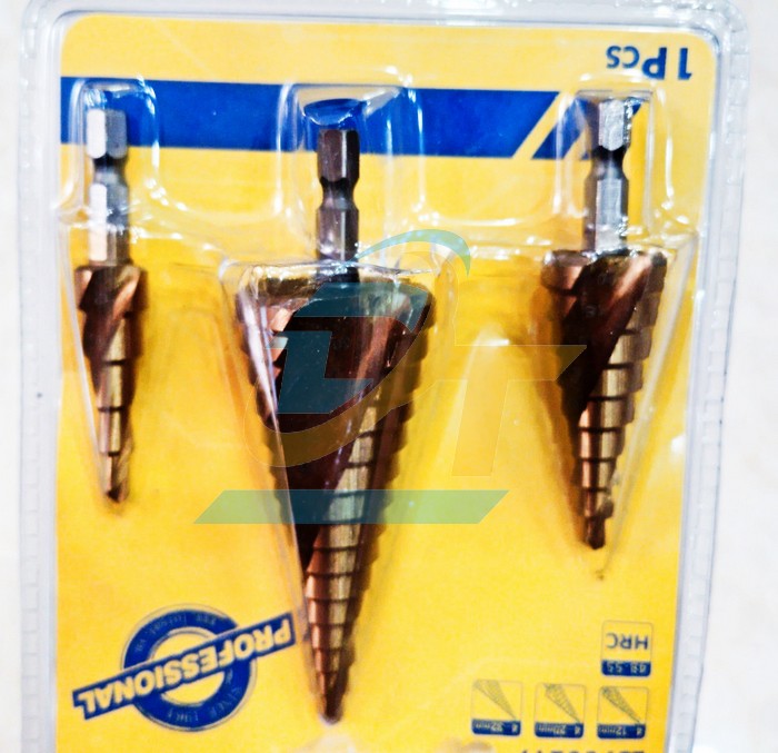 Bộ 3 mũi khoan th&aacute;p xoắn HSS phủ titanium chu&ocirc;i lục gi&aacute;c 4-32mm LS+ LS700217  LS+ | Gi&aacute; rẻ nhất - C&ocirc;ng Ty TNHH Thương Mại Dịch Vụ Đạt T&acirc;m
