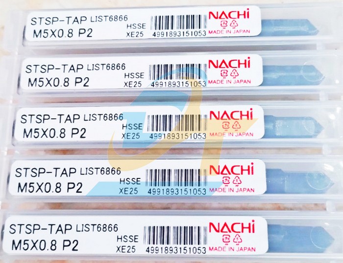 Mũi taro xoắn List 6866 Nachi STSP M5x0.8 P2  Nachi | Gi&aacute; rẻ nhất - C&ocirc;ng Ty TNHH Thương Mại Dịch Vụ Đạt T&acirc;m