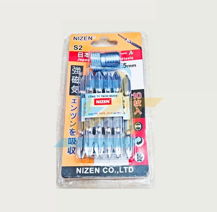 Mũi v&iacute;t 2 đầu S2 Nizen PH2x65mm  NIZEN | Gi&aacute; rẻ nhất - C&ocirc;ng Ty TNHH Thương Mại Dịch Vụ Đạt T&acirc;m