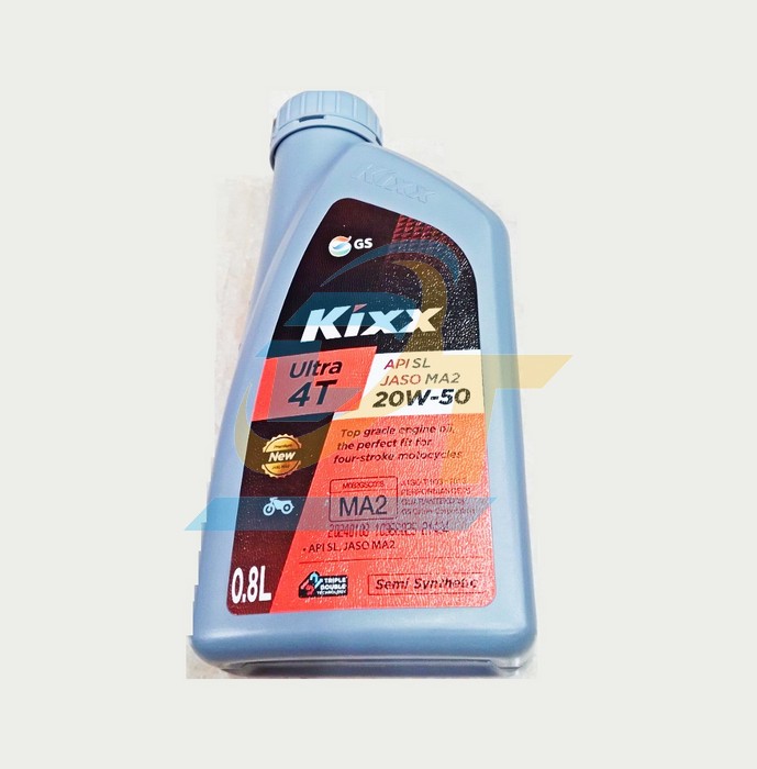 Dầu nhớt xe số Kixx Ultra 4T GS 20W-50 0.8L  GS-Caltex | Gi&aacute; rẻ nhất - C&ocirc;ng Ty TNHH Thương Mại Dịch Vụ Đạt T&acirc;m