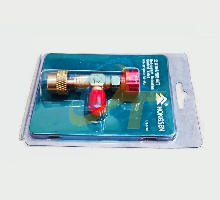 Van nạp gas R32/R410A (Out 1/4" - in 5/16") Hongsen HS-1221  HONGSEN | Gi&aacute; rẻ nhất - C&ocirc;ng Ty TNHH Thương Mại Dịch Vụ Đạt T&acirc;m