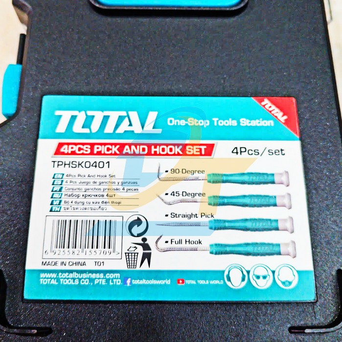 Bộ đồ nghề sửa điện thoại 4 chi tiết Total TPHSK0401 TPHSK0401 Total | Gi&aacute; rẻ nhất - C&ocirc;ng Ty TNHH Thương Mại Dịch Vụ Đạt T&acirc;m