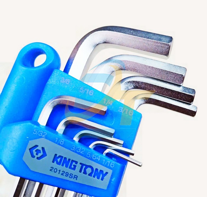 Bộ lục gi&aacute;c bi 9 chi tiết hệ inch 1/16-3/8" Kingtony 20129SR  KingTony | Gi&aacute; rẻ nhất - C&ocirc;ng Ty TNHH Thương Mại Dịch Vụ Đạt T&acirc;m