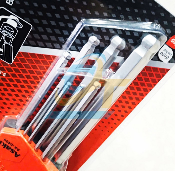 Bộ lục gi&aacute;c bi xi mờ 9 c&acirc;y 1.5-10mm Asaki AK-0409 AK-0409 Asaki | Gi&aacute; rẻ nhất - C&ocirc;ng Ty TNHH Thương Mại Dịch Vụ Đạt T&acirc;m