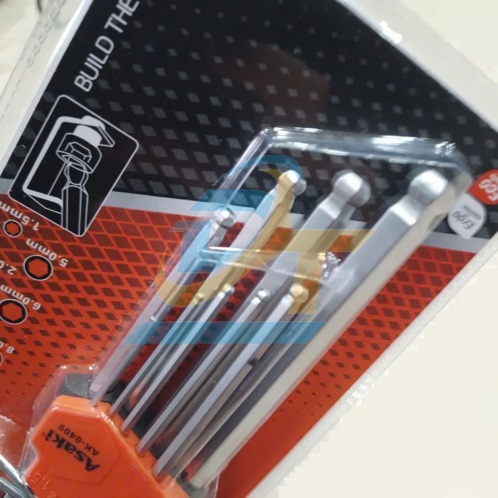 Bộ lục gi&aacute;c bi xi mờ 9 c&acirc;y 1.5-10mm Asaki AK-0409 AK-0409 Asaki | Gi&aacute; rẻ nhất - C&ocirc;ng Ty TNHH Thương Mại Dịch Vụ Đạt T&acirc;m