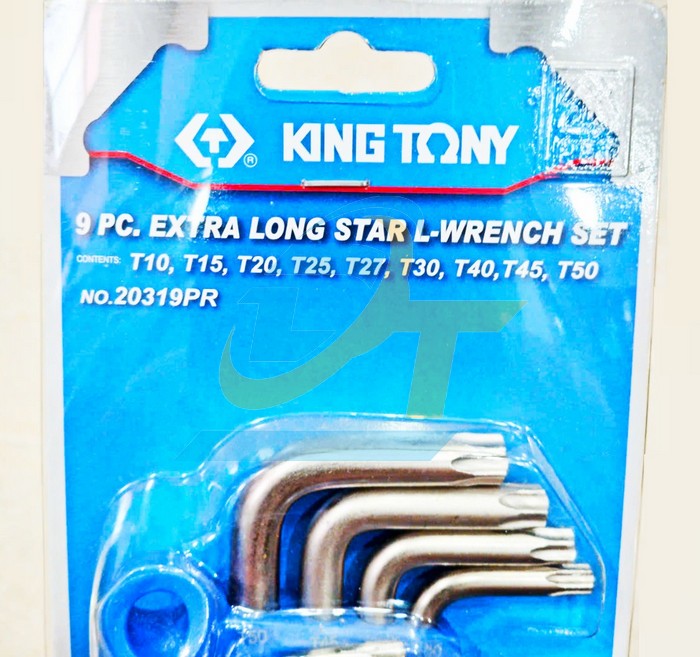 Bộ lục gi&aacute;c sao 9 chi tiết T10-T50 Kingtony 20319PR 20319PR KingTony | Gi&aacute; rẻ nhất - C&ocirc;ng Ty TNHH Thương Mại Dịch Vụ Đạt T&acirc;m