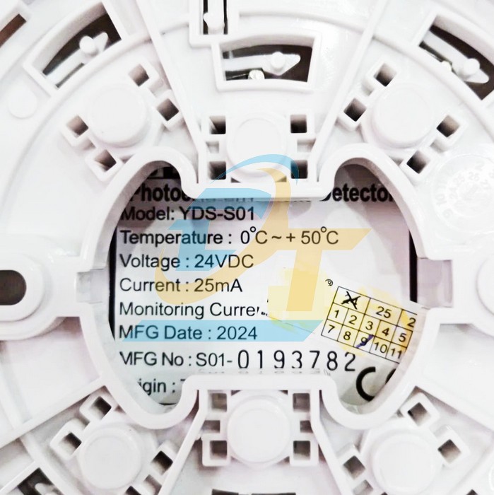 Đầu b&aacute;o kh&oacute;i quang 24V YunYang YDS-S01  YUNYANG | Gi&aacute; rẻ nhất - C&ocirc;ng Ty TNHH Thương Mại Dịch Vụ Đạt T&acirc;m