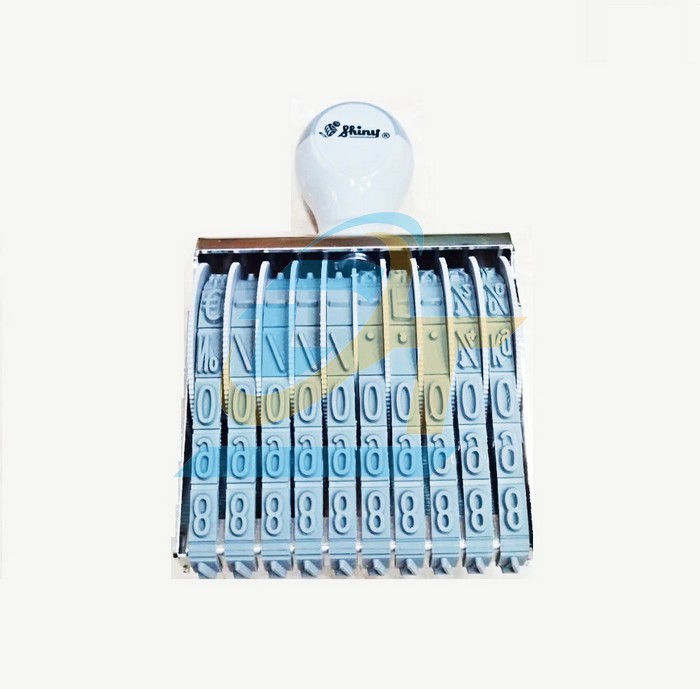 Dấu đ&oacute;ng 10 số xoay 9mm chấm mực ngo&agrave;i Shiny N110  SHINY | Gi&aacute; rẻ nhất - C&ocirc;ng Ty TNHH Thương Mại Dịch Vụ Đạt T&acirc;m