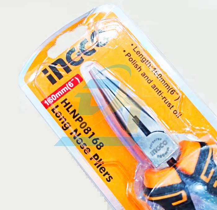 K&igrave;m nhọn 6"/160mm Ingco HLNP08168  INGCO | Gi&aacute; rẻ nhất - C&ocirc;ng Ty TNHH Thương Mại Dịch Vụ Đạt T&acirc;m