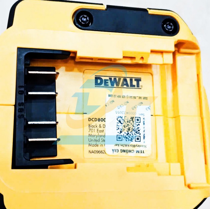M&aacute;y khoan d&ugrave;ng pin 20V Dewalt DCD800 (Kh&ocirc;ng pin sạc)  DEWALT | Gi&aacute; rẻ nhất - C&ocirc;ng Ty TNHH Thương Mại Dịch Vụ Đạt T&acirc;m