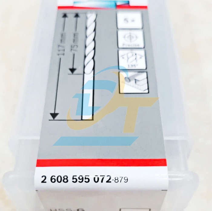 Mũi khoan sắt 8mm HSS-G Bosch 2608595072 2608595072 Bosch | Gi&aacute; rẻ nhất - C&ocirc;ng Ty TNHH Thương Mại Dịch Vụ Đạt T&acirc;m