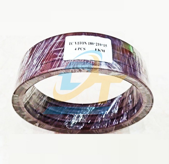 Phớt TC Viton (FKM) chịu dầu chịu nhiệt 180x210x15  VietNam | Gi&aacute; rẻ nhất - C&ocirc;ng Ty TNHH Thương Mại Dịch Vụ Đạt T&acirc;m