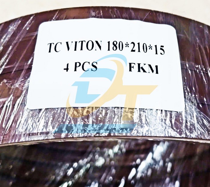 Phớt TC Viton (FKM) chịu dầu chịu nhiệt 180x210x15  VietNam | Gi&aacute; rẻ nhất - C&ocirc;ng Ty TNHH Thương Mại Dịch Vụ Đạt T&acirc;m
