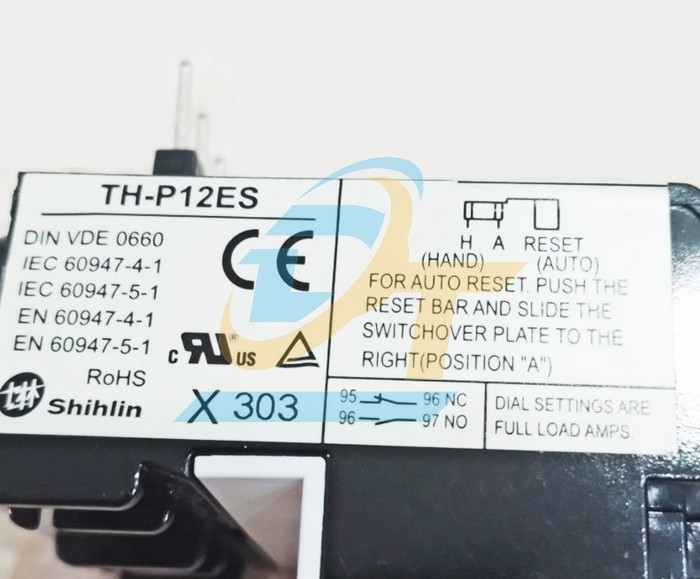 Relay nhiệt Shihlin TH-P12 E 4.4A (3.4A-5.4A) TH-P12 E 4.4A Shihlin | Gi&aacute; rẻ nhất - C&ocirc;ng Ty TNHH Thương Mại Dịch Vụ Đạt T&acirc;m