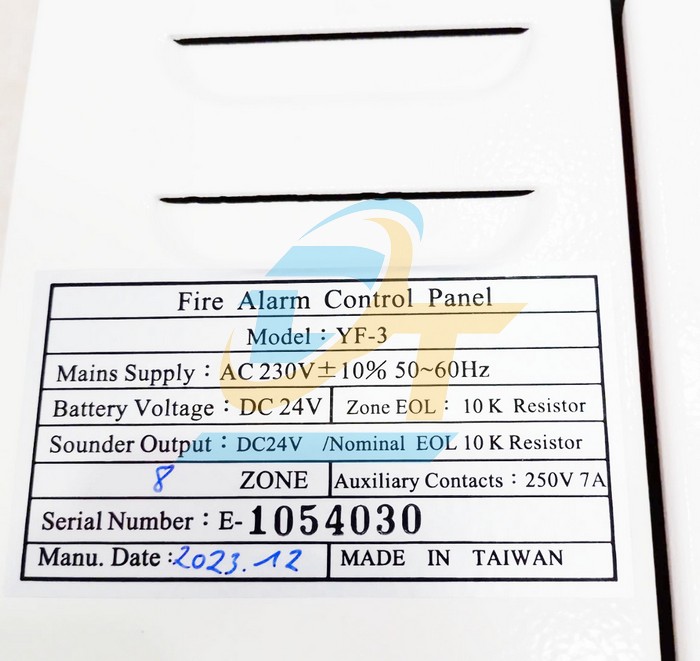 Tủ trung t&acirc;m b&aacute;o ch&aacute;y 8 k&ecirc;nh YunYang YF-3-8  YUNYANG | Gi&aacute; rẻ nhất - C&ocirc;ng Ty TNHH Thương Mại Dịch Vụ Đạt T&acirc;m