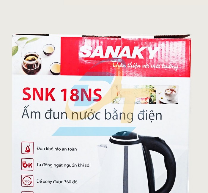 B&igrave;nh đun si&ecirc;u tốc 1.8 l&iacute;t Sanaky SNK-18NS  SANAKY | Gi&aacute; rẻ nhất - C&ocirc;ng Ty TNHH Thương Mại Dịch Vụ Đạt T&acirc;m