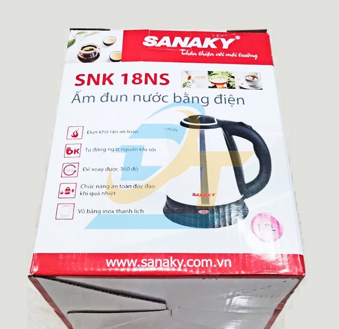 B&igrave;nh đun si&ecirc;u tốc 1.8 l&iacute;t Sanaky SNK-18NS  SANAKY | Gi&aacute; rẻ nhất - C&ocirc;ng Ty TNHH Thương Mại Dịch Vụ Đạt T&acirc;m