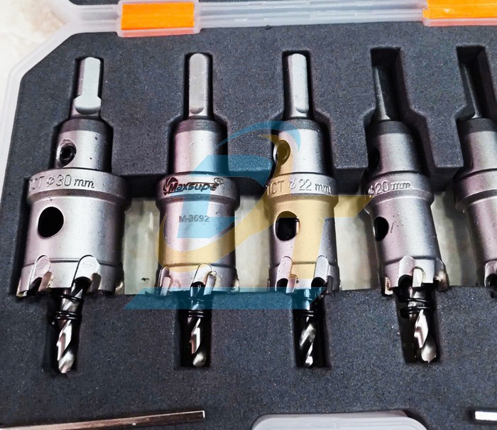Bộ 6 mũi kho&eacute;t sắt Maxsupe 16-30mm  MAXSUPE | Gi&aacute; rẻ nhất - C&ocirc;ng Ty TNHH Thương Mại Dịch Vụ Đạt T&acirc;m