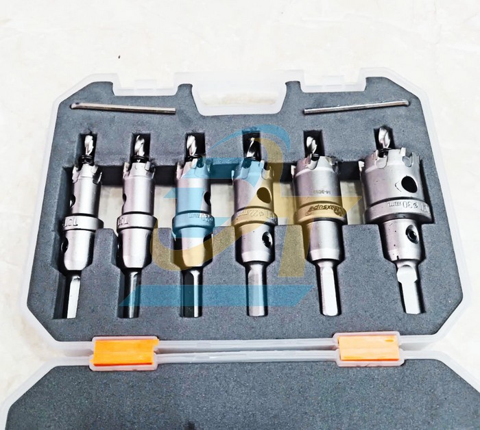Bộ 6 mũi kho&eacute;t sắt Maxsupe 16-30mm  MAXSUPE | Gi&aacute; rẻ nhất - C&ocirc;ng Ty TNHH Thương Mại Dịch Vụ Đạt T&acirc;m