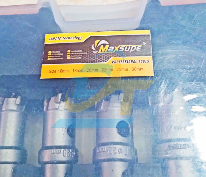 Bộ 6 mũi kho&eacute;t sắt Maxsupe 16-30mm  MAXSUPE | Gi&aacute; rẻ nhất - C&ocirc;ng Ty TNHH Thương Mại Dịch Vụ Đạt T&acirc;m