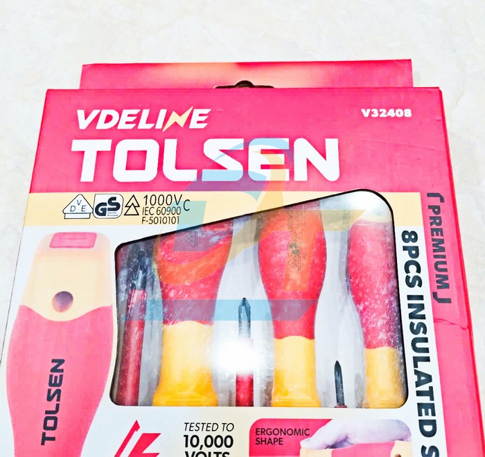 Bộ tua v&iacute;t c&aacute;ch điện 8 c&acirc;y 1000V Tolsen V32408  Tolsen | Gi&aacute; rẻ nhất - C&ocirc;ng Ty TNHH Thương Mại Dịch Vụ Đạt T&acirc;m