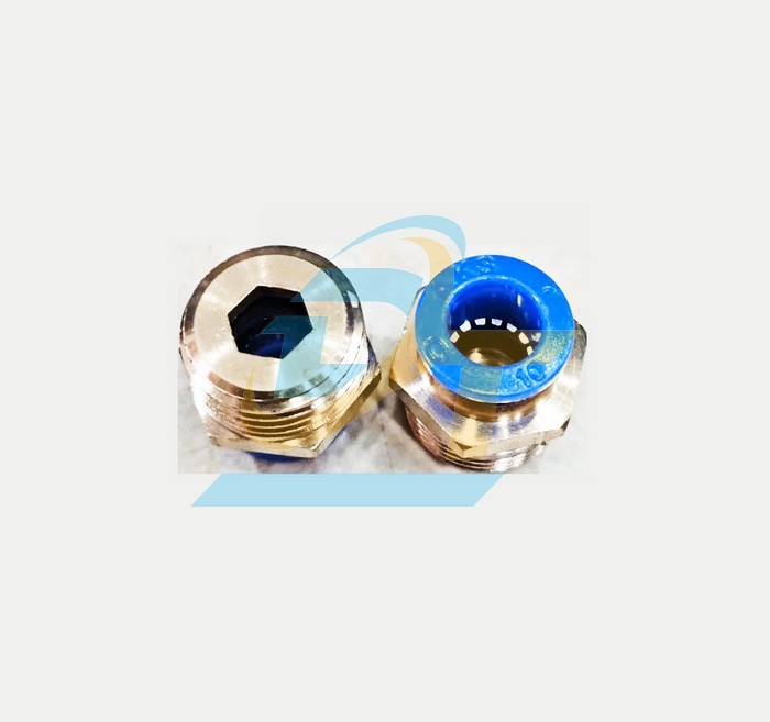 Đầu nối hơi thẳng ren ngo&agrave;i 21 ống 10 China PC10-04  China | Gi&aacute; rẻ nhất - C&ocirc;ng Ty TNHH Thương Mại Dịch Vụ Đạt T&acirc;m