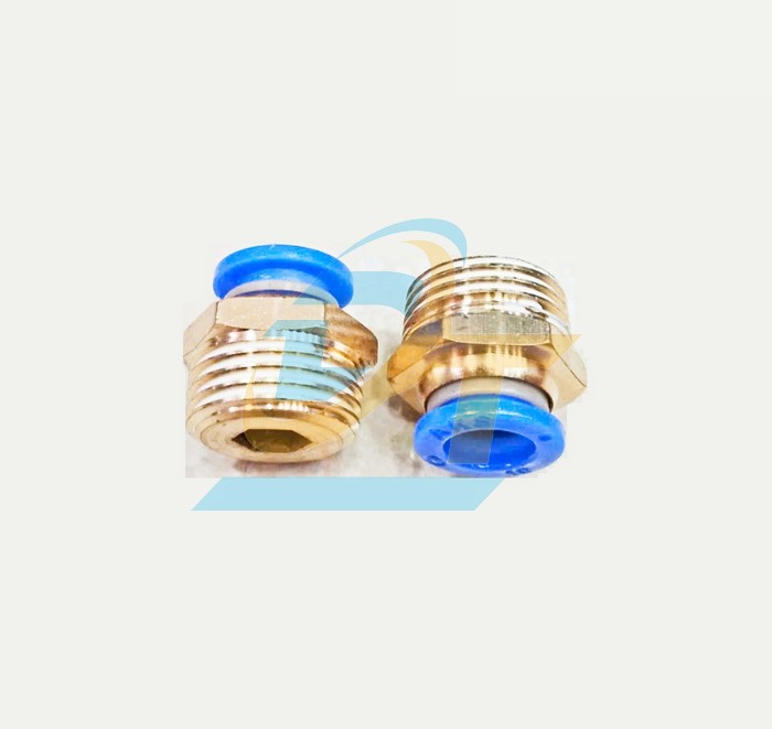 Đầu nối hơi thẳng ren ngo&agrave;i 21 ống 10 China PC10-04  China | Gi&aacute; rẻ nhất - C&ocirc;ng Ty TNHH Thương Mại Dịch Vụ Đạt T&acirc;m