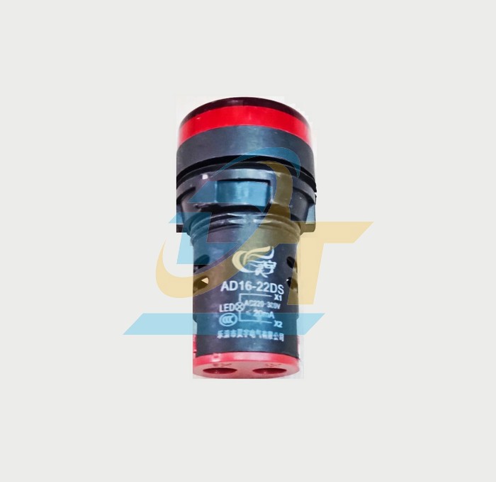 Đ&egrave;n b&aacute;o pha 220V phi 22 m&agrave;u đỏ AD16-22DS  China | Gi&aacute; rẻ nhất - C&ocirc;ng Ty TNHH Thương Mại Dịch Vụ Đạt T&acirc;m