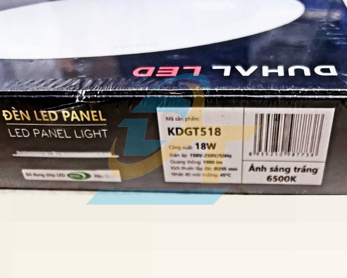 Đ&egrave;n led panel &acirc;m trần 18W 6500K Duhal KDGT518  DUHAL | Gi&aacute; rẻ nhất - C&ocirc;ng Ty TNHH Thương Mại Dịch Vụ Đạt T&acirc;m