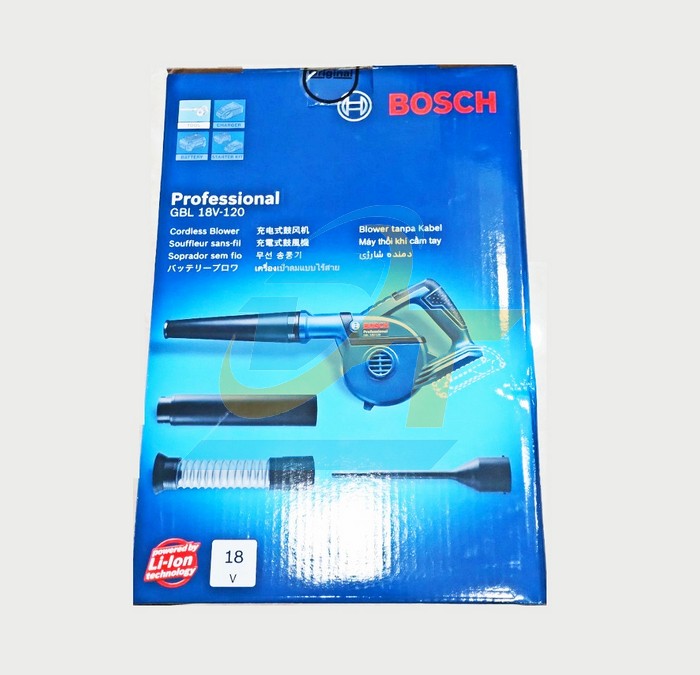 M&aacute;y thổi kh&iacute; d&ugrave;ng pin Bosch GBL 18V-120 (Chưa gồm pin sạc)  Bosch | Gi&aacute; rẻ nhất - C&ocirc;ng Ty TNHH Thương Mại Dịch Vụ Đạt T&acirc;m