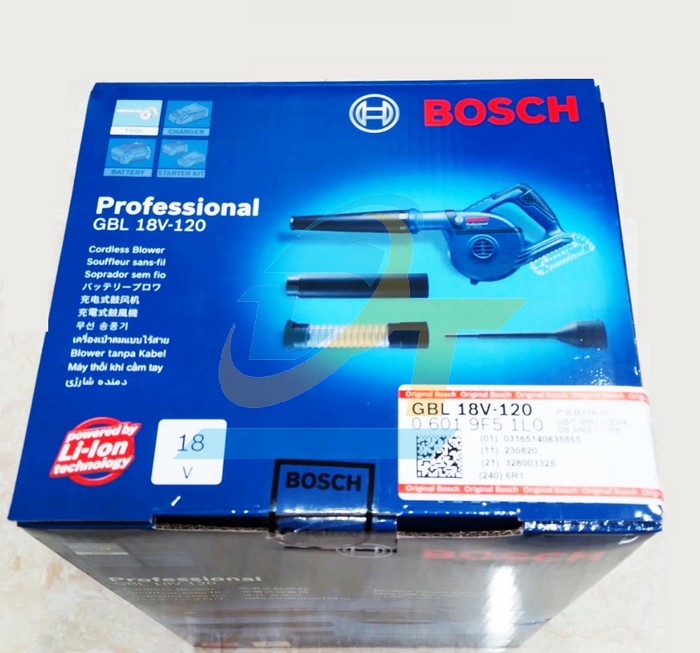 M&aacute;y thổi kh&iacute; d&ugrave;ng pin Bosch GBL 18V-120 (Chưa gồm pin sạc)  Bosch | Gi&aacute; rẻ nhất - C&ocirc;ng Ty TNHH Thương Mại Dịch Vụ Đạt T&acirc;m