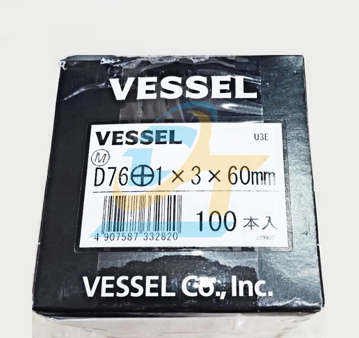 Mũi vặn v&iacute;t 4 cạnh chu&ocirc;i c&aacute;nh bướm PH1 Vessel D76 +1x3x60  Vessel | Gi&aacute; rẻ nhất - C&ocirc;ng Ty TNHH Thương Mại Dịch Vụ Đạt T&acirc;m